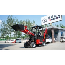 Rhinoceros mini backhoe loader XN228 wheel backhoe best 2.2ton price new backhoe loader