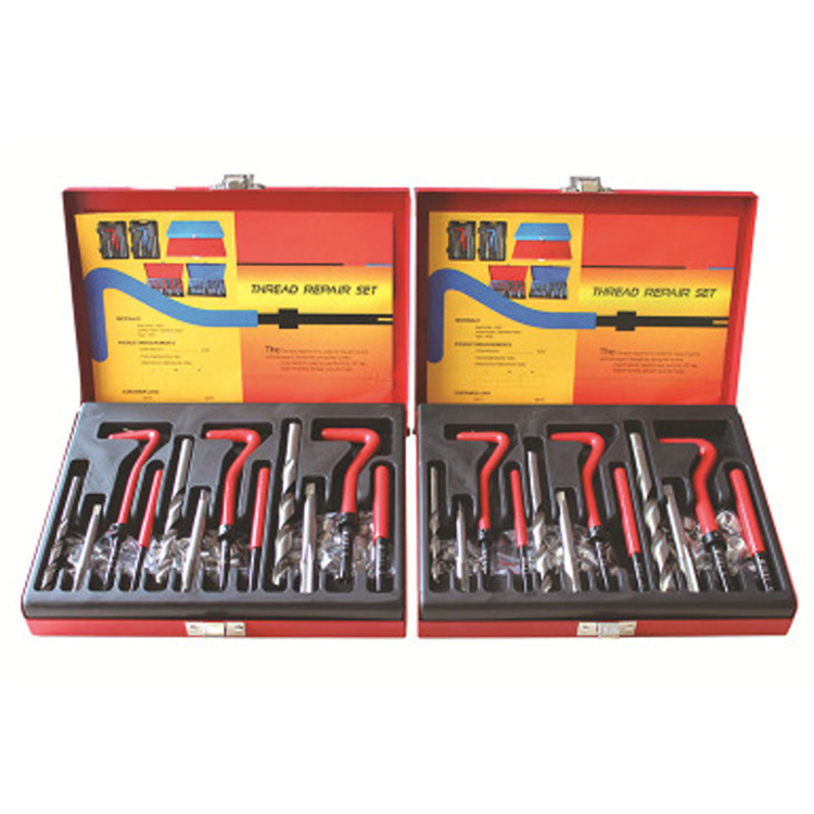 131 thread repair tools screw cone drill set hand self tapping  screw sleeve restorer