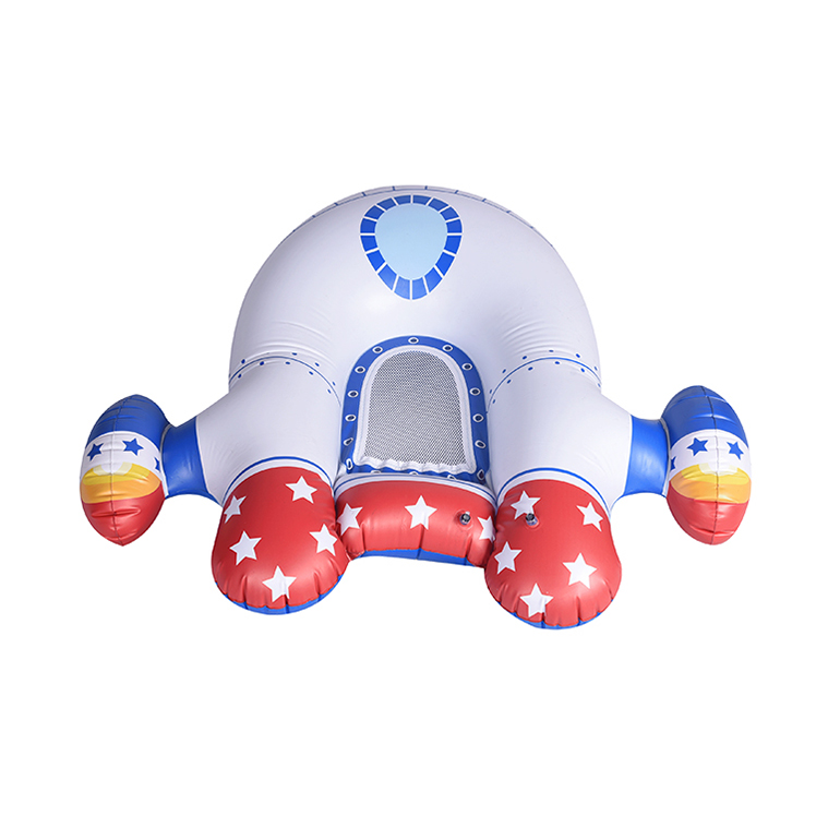 Custom pool float rocket beach floats inflatable toys