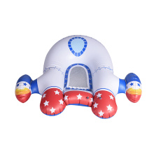 Float Rocket Beach de piscina personalizada Brinquedos infláveis