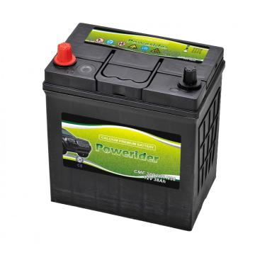 Korean machine 12v 38B20 38ah sealed battery