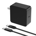 Adaptador de energia de carregador USB-C quadrado 45W 65W