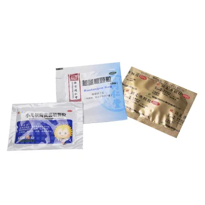 Pharmaceutical Double Aluminum Laminated Foil for  tablets and capsules