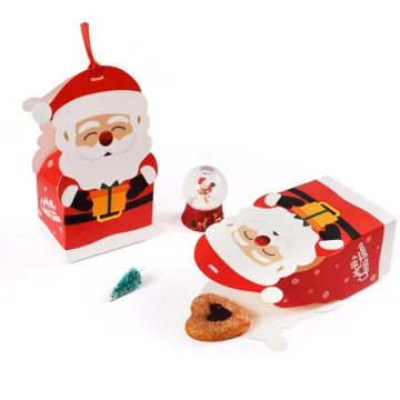 Customized Christmas Happy Paper Packaging Box