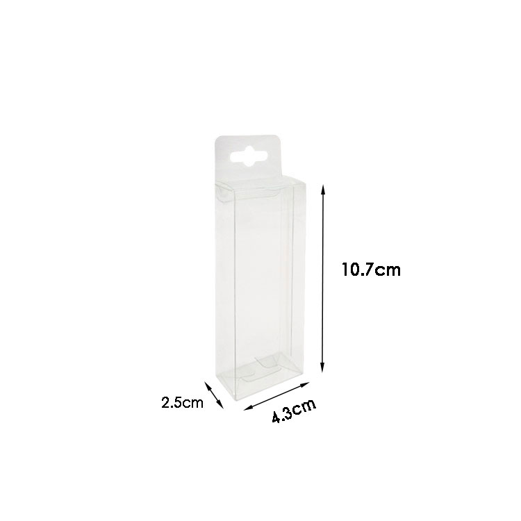 Custom clear PET PVC plastic blister folding box