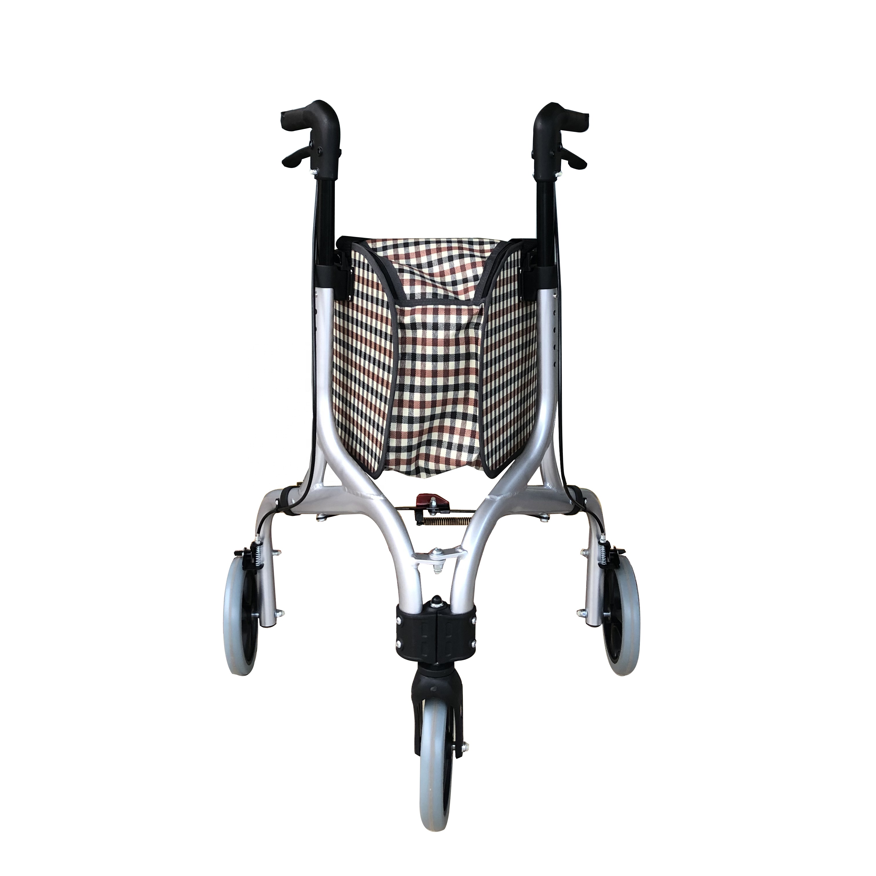 Składany deluxe 3 koła aluminiowa rollator