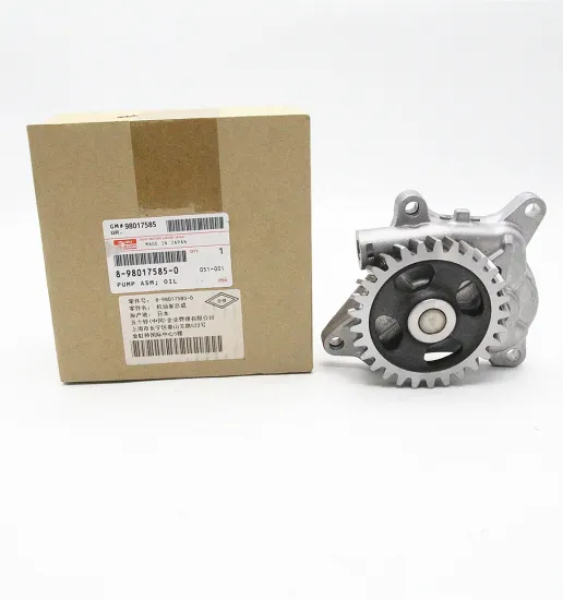 Genuine Original Parts 700P FRR FSS NPR NQR 8980175850 8-98017585-0 8980175851 8-98017585-1 PUMP ASM OIL" 

A concise title could be: "Genuine Parts 700P Pump ASM OIL (8980175850, 8-98017585-0, 8980175851, 8-98017585-1)