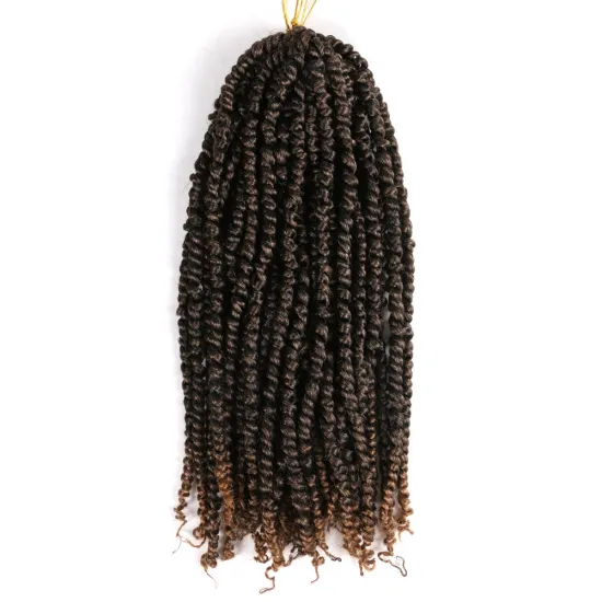 18 inches 80g 11 Strands Pre-twisted Passion Twist Synthetic Crochet Braiding Hair Extension