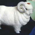 Realistic Animatronic Sheep for Theme Park Decoration