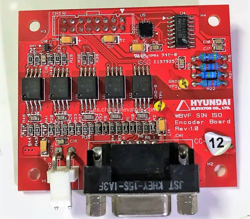 WBVF SIN ISO/placa codificadora Rev:1.0/CC-961 para ascensores Hyundai