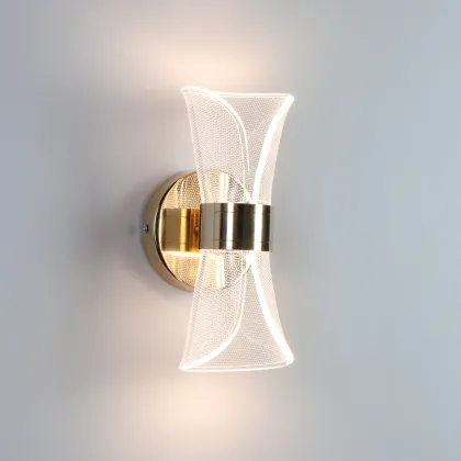 Copper Chinese Style Outdoor Wall Lights for Balcony and Villa Exterior Lighting