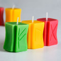 Soy Candles Small Unbranded Luxury Scented Soy Pillar Wax Candles Factory