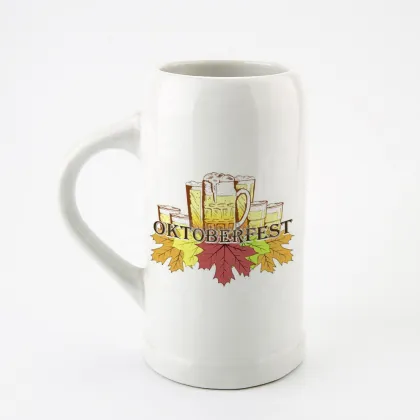 Ceramic Budweiser Beer Mug 500ml Stein with Logo