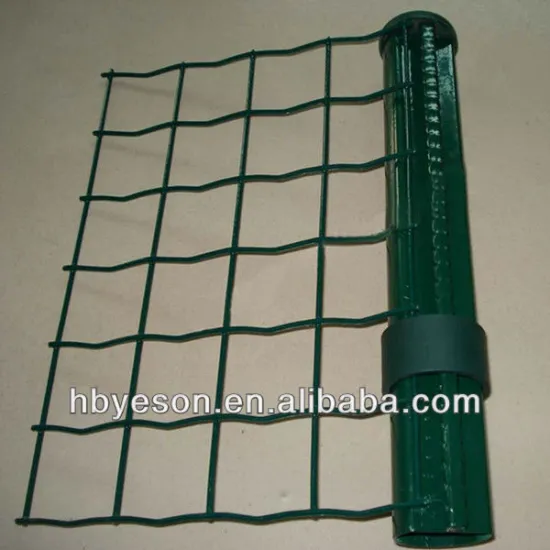 welded pvc coating eruo fence
