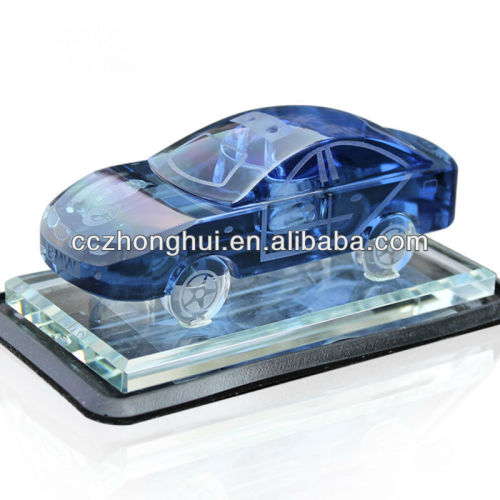 2016 perfect hot selling crystal car model for business gift
