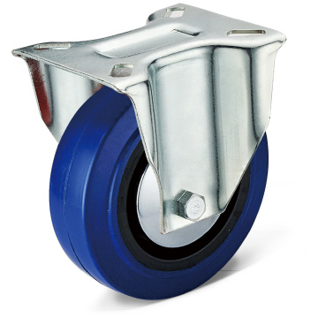 high quality for new Elastic Rubber Fixed Casters