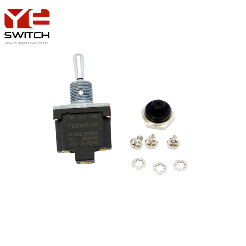 YesWitch HT802 IP68 SPDT ON-OF-ON تبديل التبديل