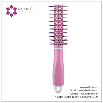 Raffini New China Supplier Plastic with sparse Comb Round hairbrush