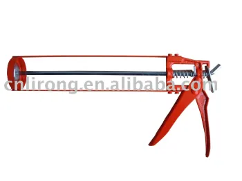 9" yellow Skeleton caulking gun