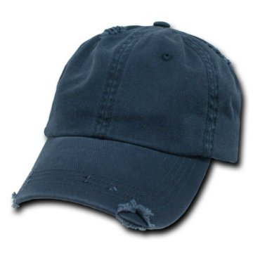 Navy DECKY Vintage Polo Cap Baseball Caps