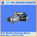 Original Komatsu starter 600-863-5111 excavator parts