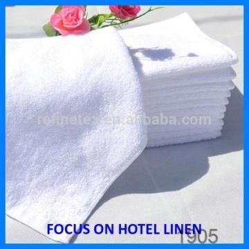 100% cotton white cheap face towels