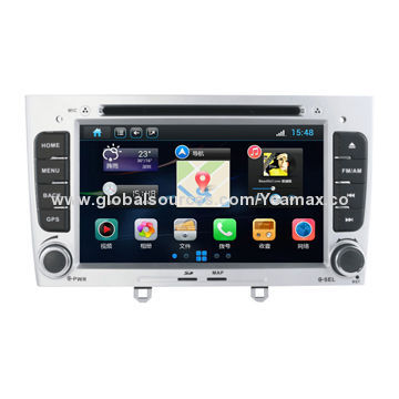 In-dash car DVD players, cheap car DVD players for peugeot