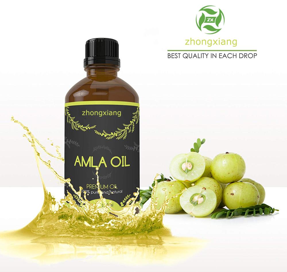 OEM 100% de óleo de cabelo natural orgânico da AMLA orgânica