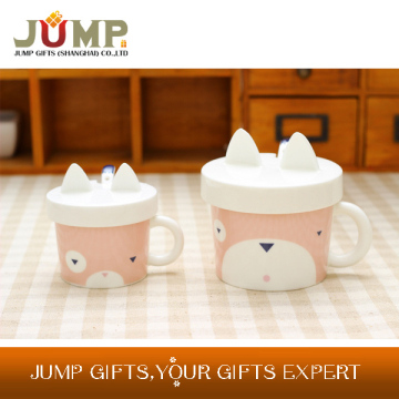 Top quality ceramic mug,hot sale animal mini ceramic mug