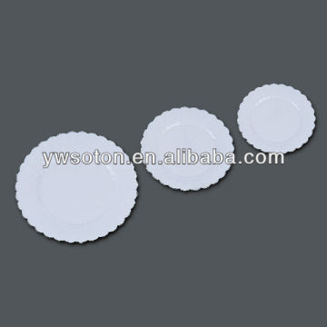 PS injection plate plastic round plate