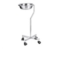 Hospital Perubatan Stainless Mayo Table Dengan Single Bowl