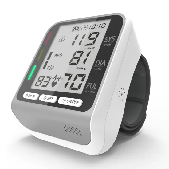 New Style Wrist Blood Pressure Monitor for Large Wrist Health Smart Blood Pressure Monitor