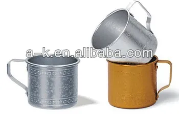 Aluminum unbreakable tea cup
