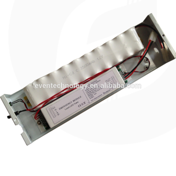 DC12V led tube emergency conversion kits rechargeable with battery pack 12V