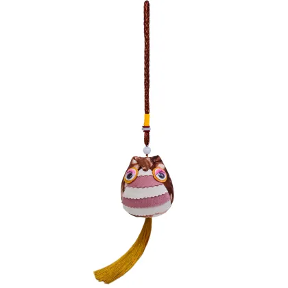 Artisan Owl Tassel Pendant Piece