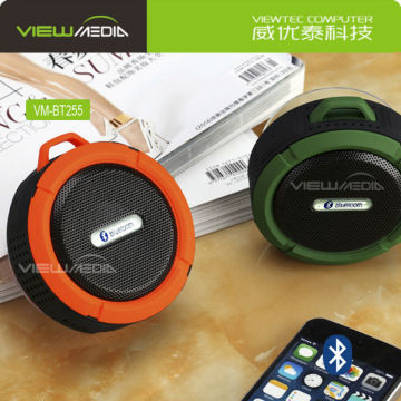 2016 VM-BT255 mini camera len super bas universal bluetooth speaker wireless WITH SPORT HOOK