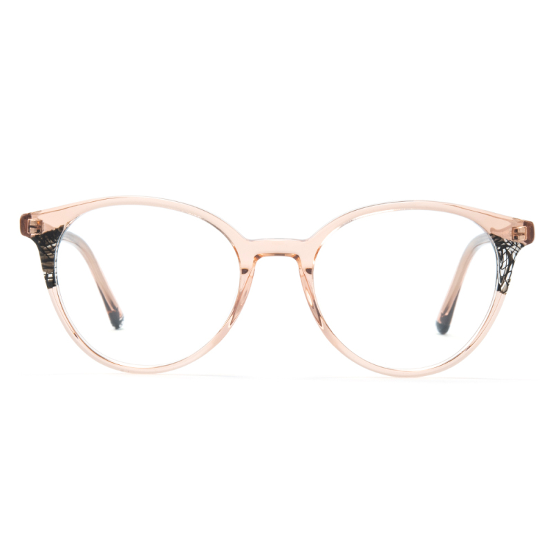 Belieye 2024 Designer Round Lamination Acetate Frames