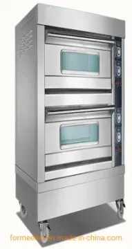 Bakery Oven Bread Baking Deck Oven 1 Deck 2 Trays Electric Layered Oven