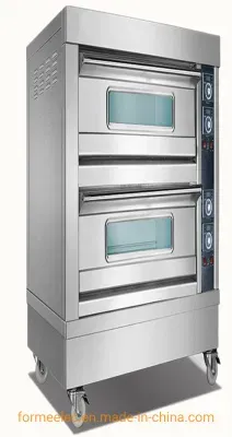 Bakery Oven Bread Baking Deck Oven 1 Deck 2 Trays Electric Layered Oven