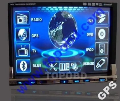 7 inch Blue Tooth GPS IPod car DVD Player