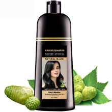 5 minutos Rápido Color de color negro para el cabello negro Champú