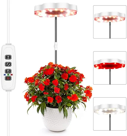 USB Charging 7Magic LED Grow Light for Indoor Greenhouse and Desk Plants