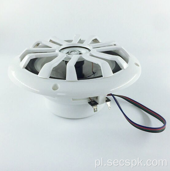 Wielokolorowy 6,5-calowy głośnik koncentryczny LED