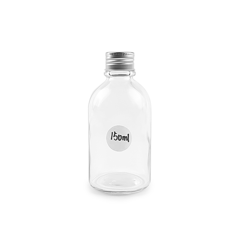 150ml Boston Glass Juice Bottle Jpg