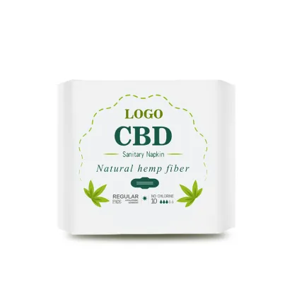 High Absorbent Natural Hemp Fiber Sanitary Pads - CBD Sanitary Napkin Manufacturer Hot Sale