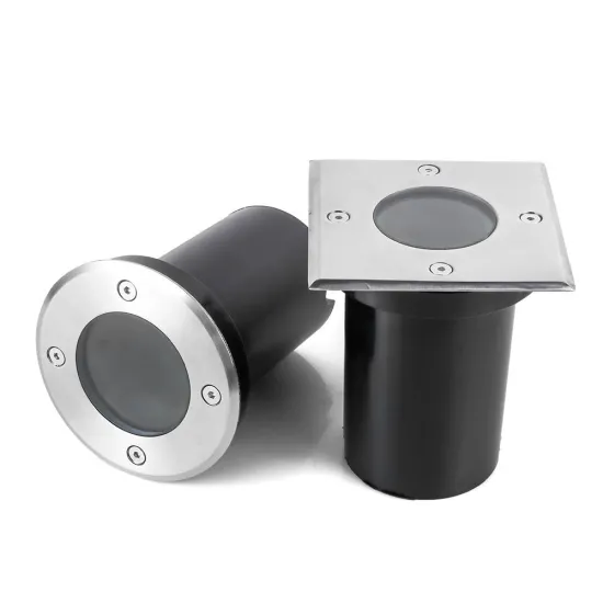 GU10 LED Underground Light Floor Lamp for Outdoor Garden Path Lighting