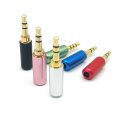 Gold Plated Headphone Stereo Audio Plug Cable Adapter
