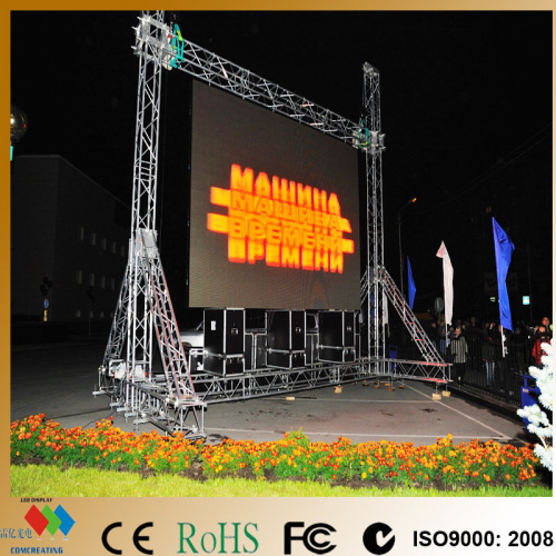 Outdoor P10mm Full Color LED Display With Hanging Structure for Rental