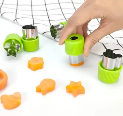 Stainless Steel Cookie, Vegetable, and Fruit Cutters: Baking and Food Prep Tools
