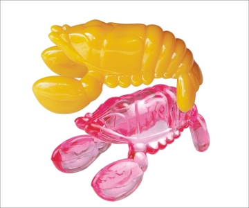 plastic lobster shape massager
